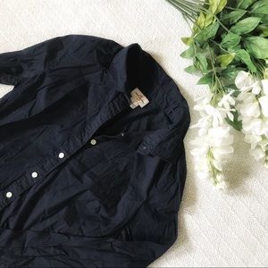 Navy J. Crew Button-down